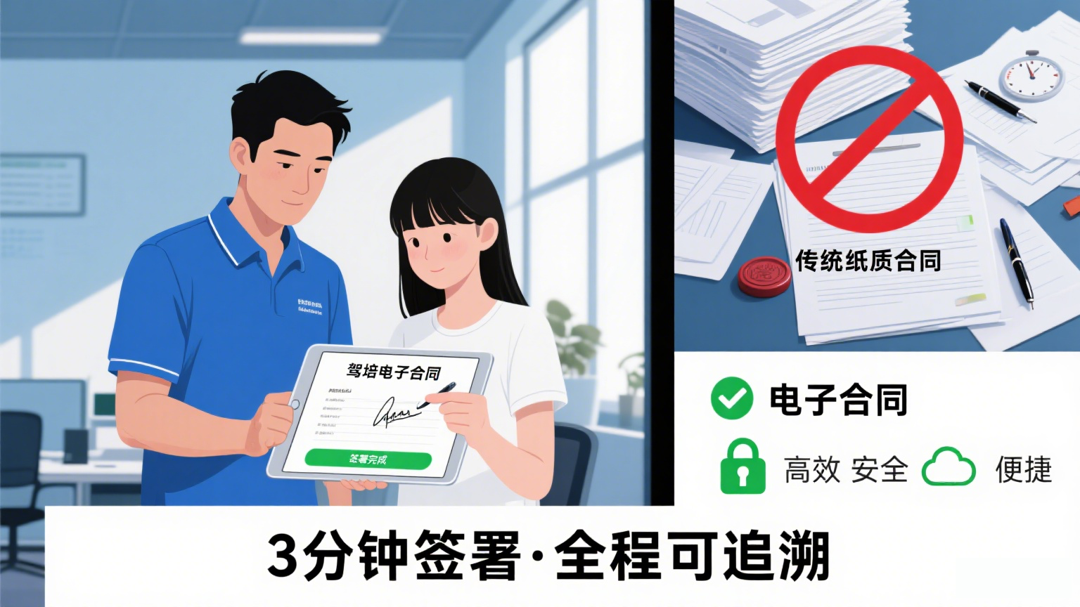 🎉金种子驾校管理系统重磅升级！一键生成电子合同，开启高效管理新时代！🎉